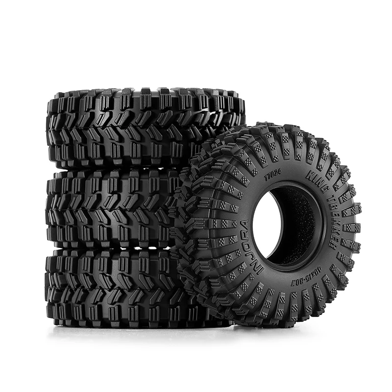 INJORA 0.7" 40*15mm King Trekker Tires for 1/30 SCX30 (T7024) - Image 9