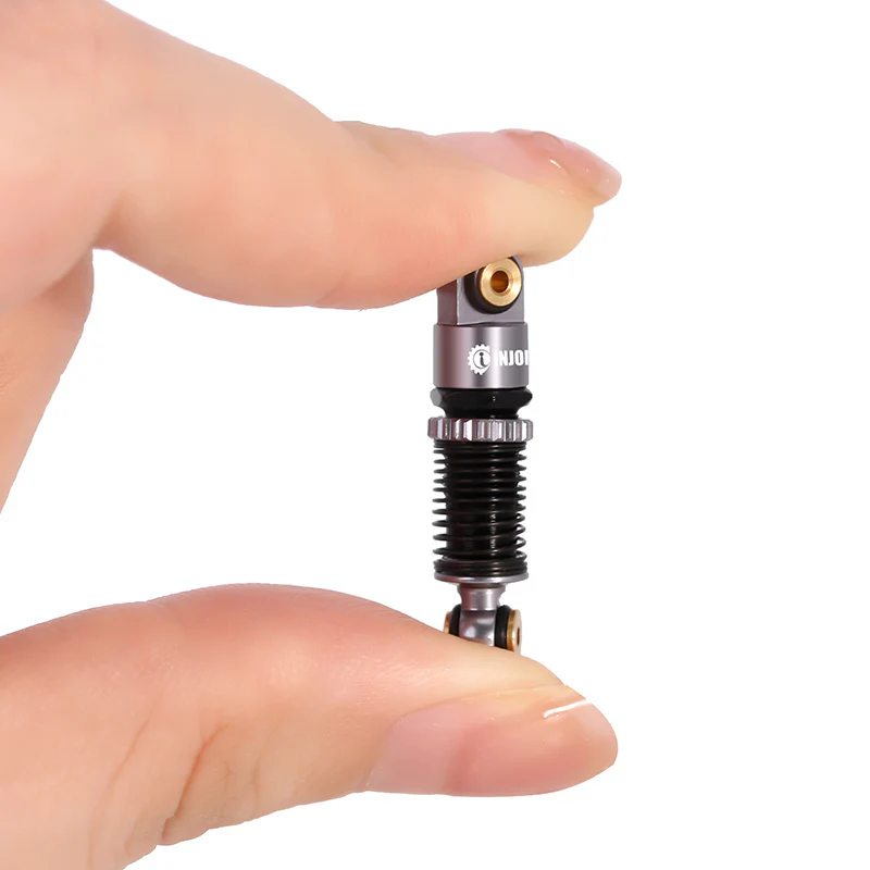 INJORA 43mm Aluminum Threaded Double Barrel Shocks Dampers for Axial SCX24 - Image 28