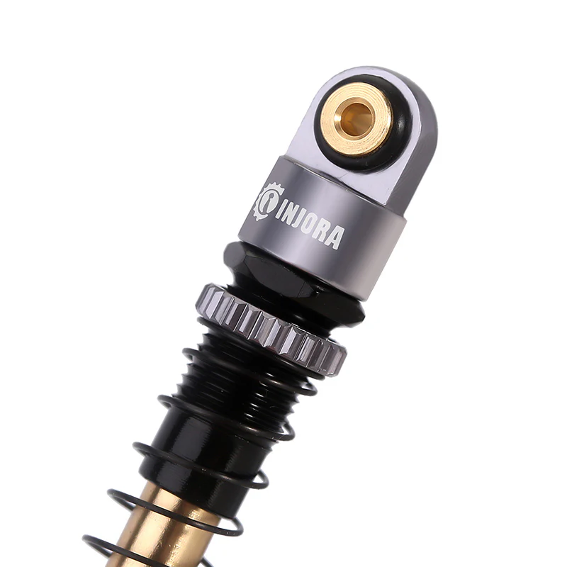 INJORA 43mm Aluminum Threaded Double Barrel Shocks Dampers for Axial SCX24 - Image 30