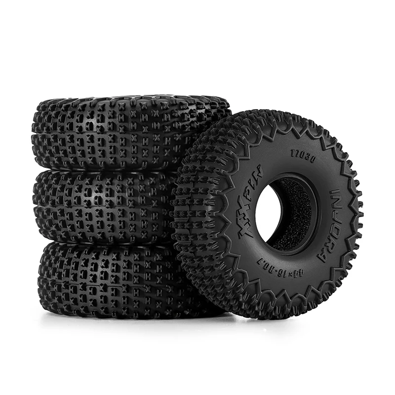 INJORA 44*16mm 0.7" XHX Pin Tires for 1/30 SCX30 (T7030) - Image 7