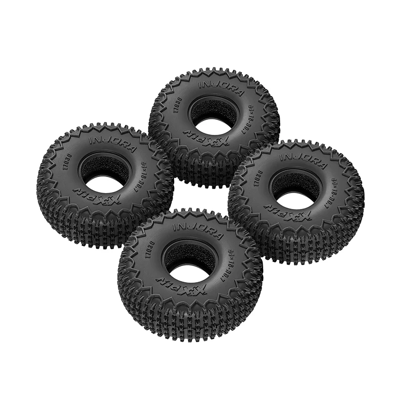 INJORA 44*16mm 0.7" XHX Pin Tires for 1/30 SCX30 (T7030) - Image 8