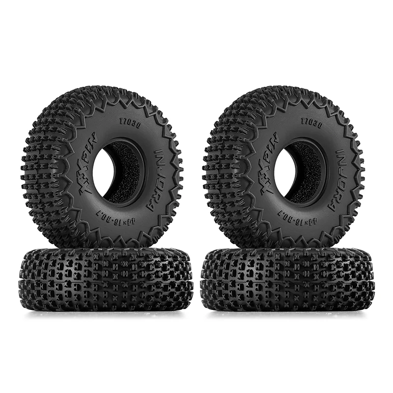 INJORA 44*16mm 0.7" XHX Pin Tires for 1/30 SCX30 (T7030) - Image 9