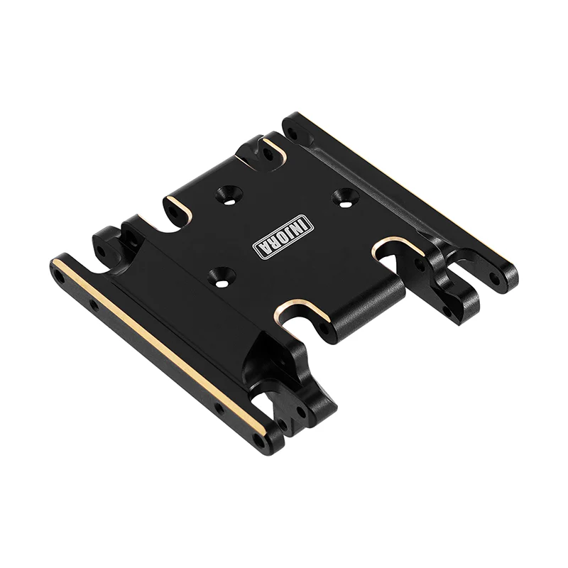 INJORA 46g Black Brass Skid Plate for 1/18 HPI Venture18 - Image 4