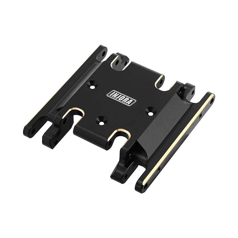 INJORA 46g Black Brass Skid Plate for 1/18 HPI Venture18 - Image 5