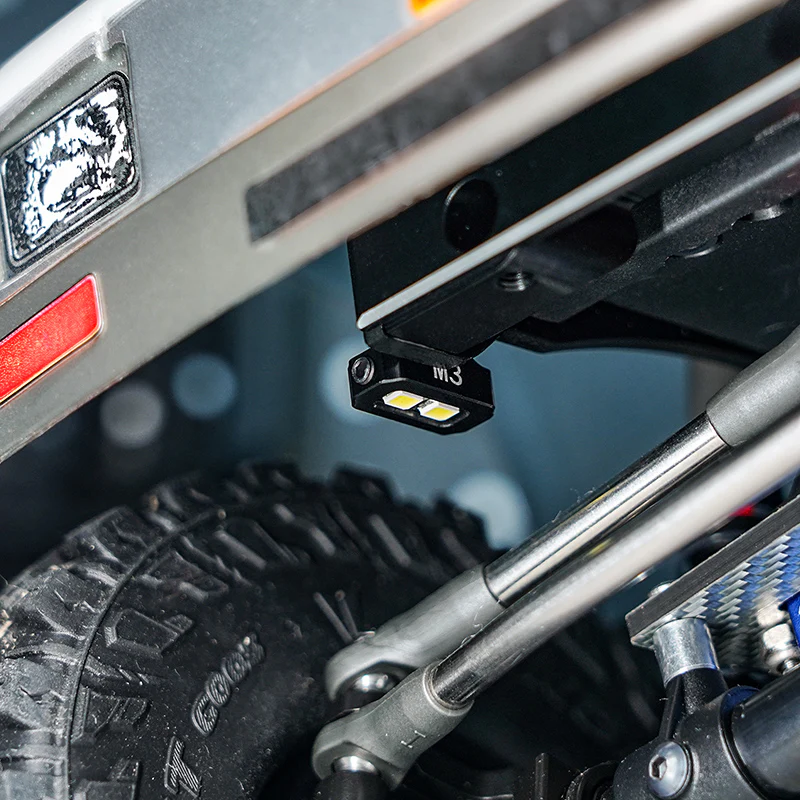 INJORA 4LED Rock Lights Kit for 1/10 RC Crawler (White, Yellow) - Image 12