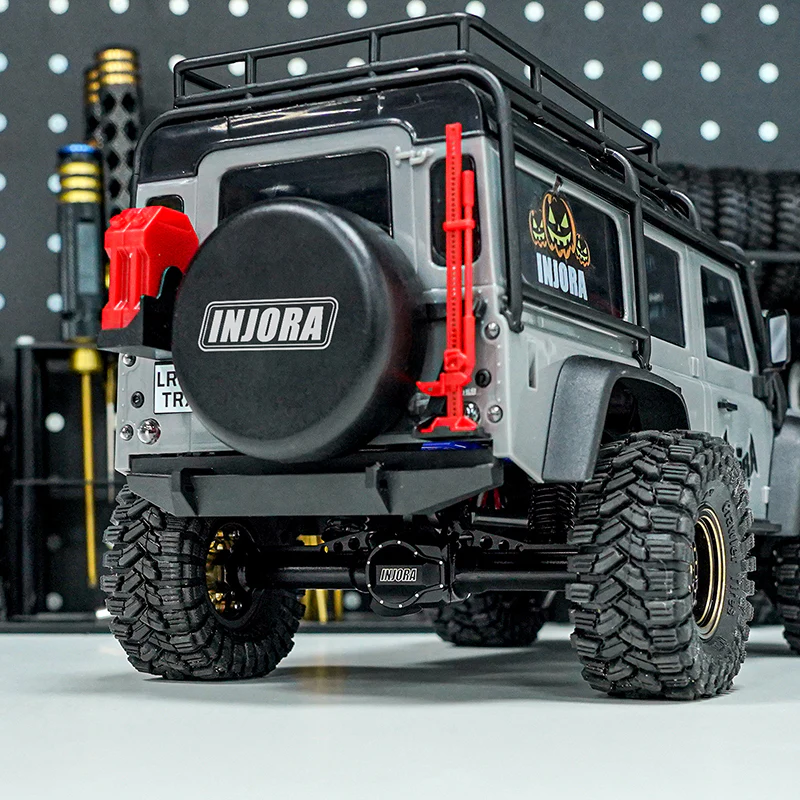INJORA +4mm Aluminum Axles for 1/18 TRX4M - Image 24