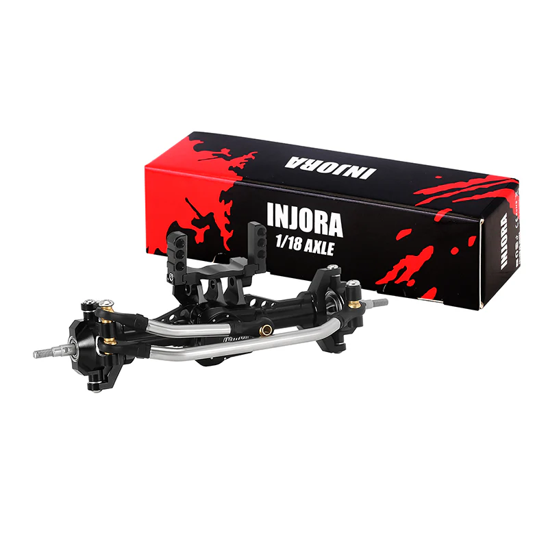 INJORA +4mm Aluminum Axles for 1/18 TRX4M - Image 8