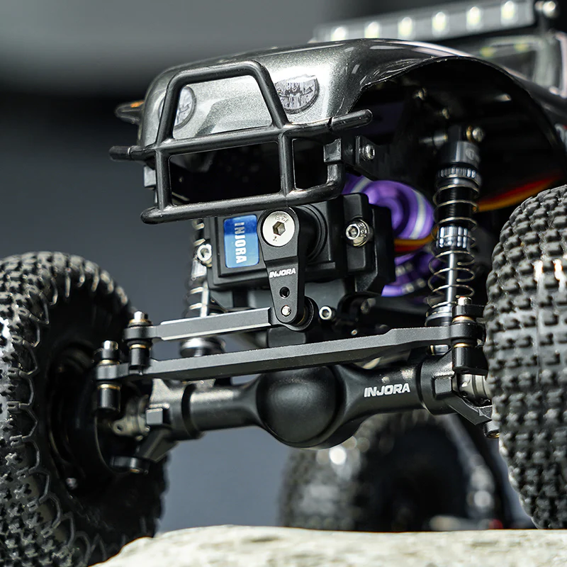 [US Warehouse] INJORA +4mm Double Joint Planet Axles & Servo Kit for 1/24 Axial SCX24 - Image 16