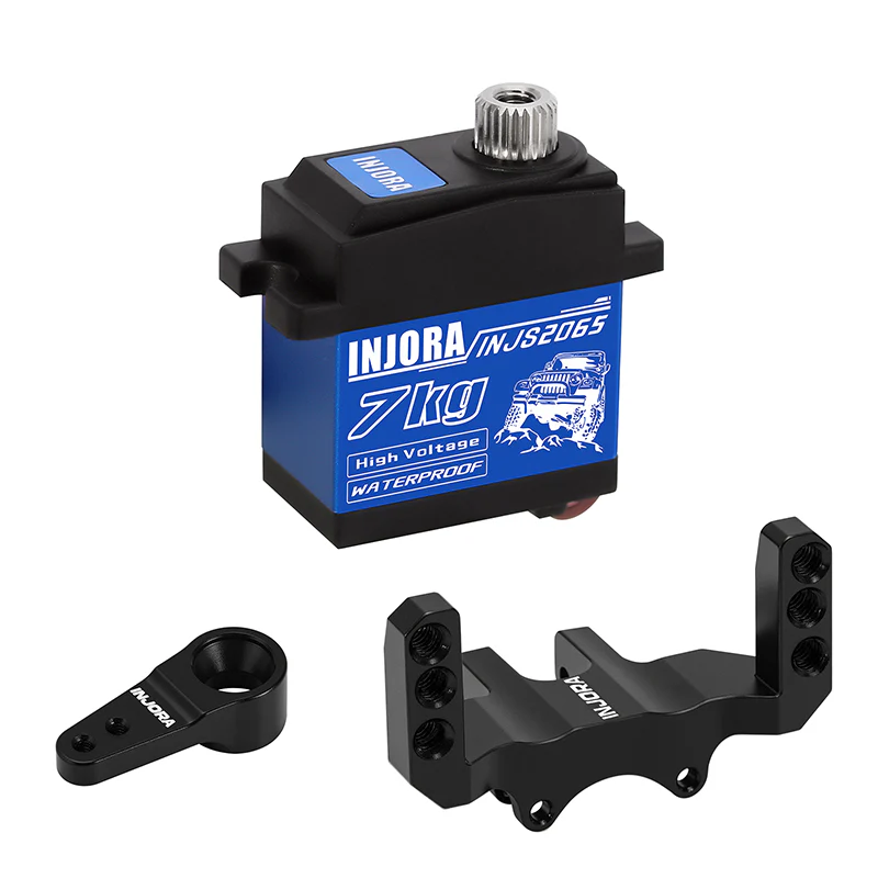 [US Warehouse] INJORA +4mm Double Joint Planet Axles & Servo Kit for 1/24 Axial SCX24 - Image 8
