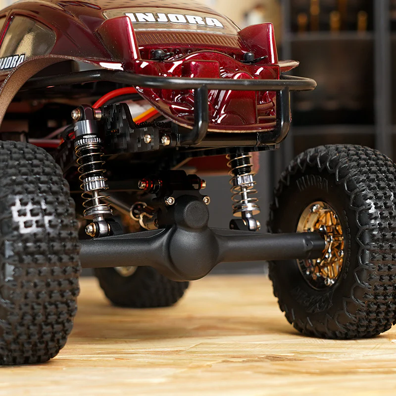 INJORA +4mm Nylon Planet Axles with Double Joint Shafts for 1/24 SCX24 - Image 3