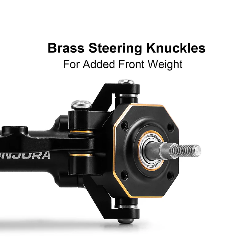 INJORA +4mm Planet Axles for 1/18 TRX4M - Image 4