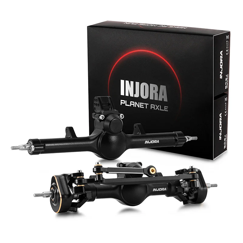 INJORA +4mm Planet Axles with Double Joint Shafts for 1/24 SCX24 - Image 2