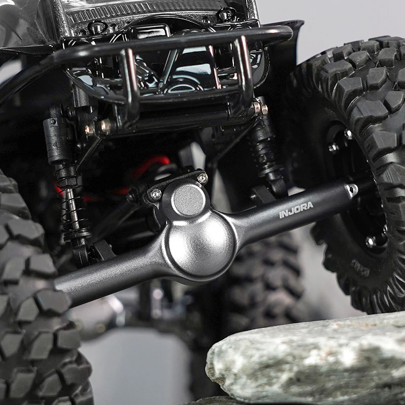 INJORA +4mm Planet Axles with Double Joint Shafts for 1/24 SCX24 - Image 37