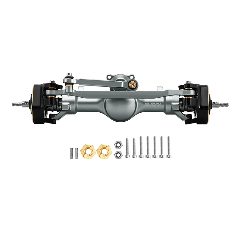 [US Clearance Deal] INJORA +4mm Planet Axles with Double Joint Shafts for 1/24 SCX24 - Image 2