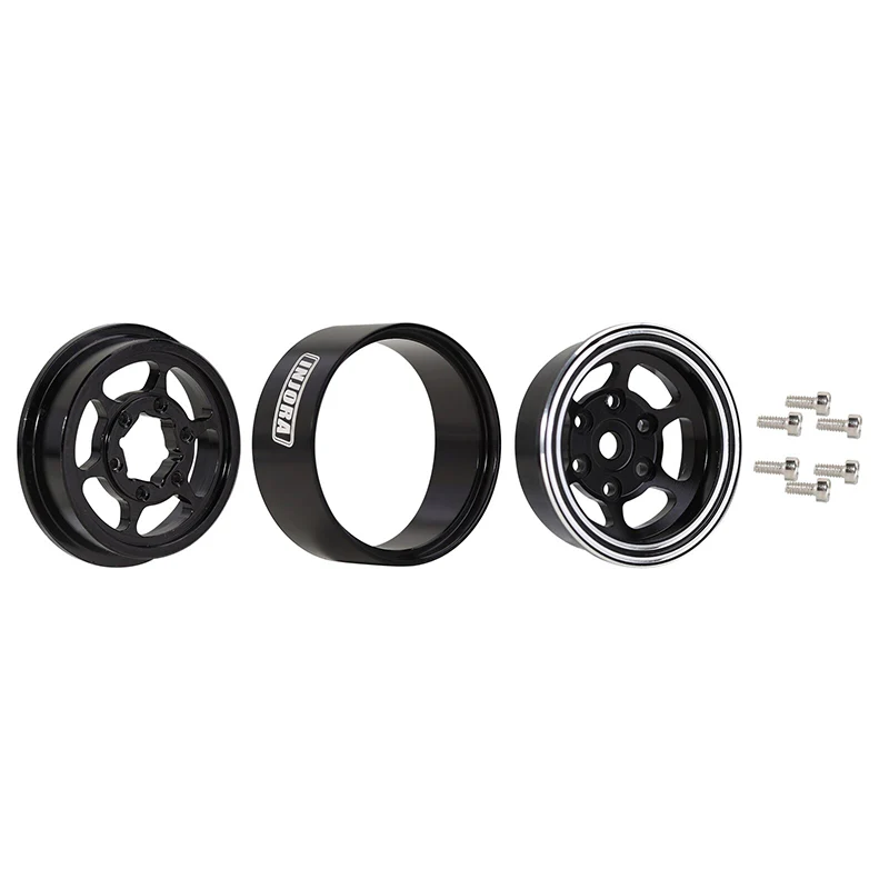 INJORA 1.0" 6-Spoke Wheels for Micro Crawlers (W1006) - Image 8