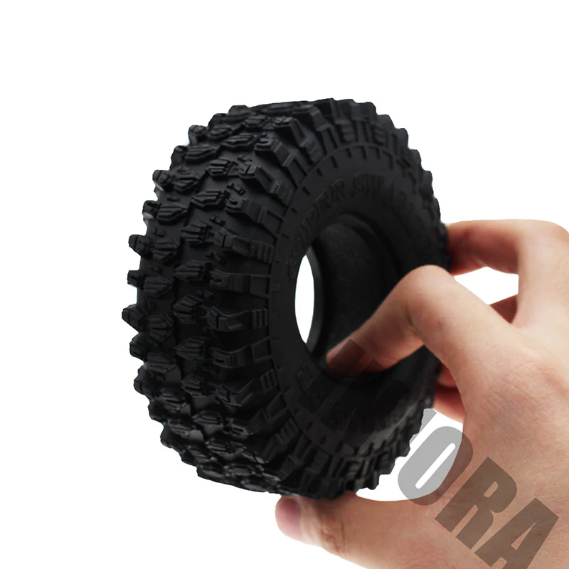 [US Warehouse] INJORA 4PCS 1.9" 120*42mm Rubber Tires Tyres for 1/10 RC Crawler - Image 3