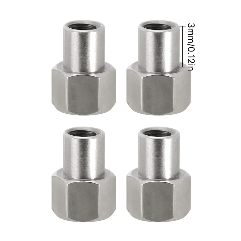 INJORA 4PCS 2/3/5mm M2 Long Nuts for 1/24 SCX24 AX24 - Image 6