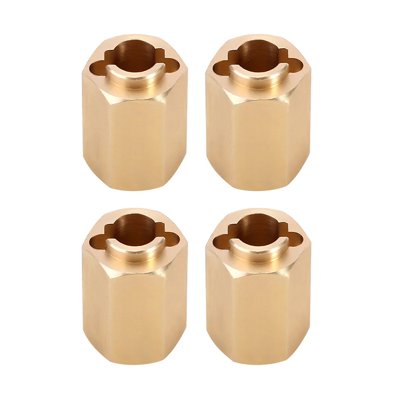 INJORA 4PCS 5/6/7/10mm Brass Wheel Hex Hub Extenders for 1/18 TRX4M Upgrade (4M-02) - Image 13