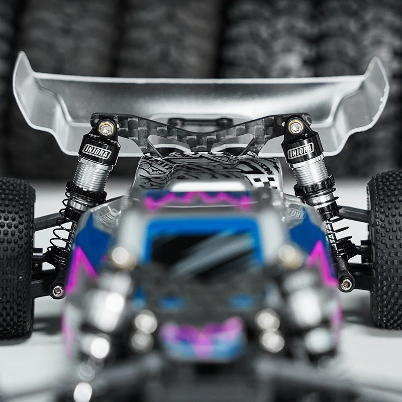 [US Warehouse] INJORA 4PCS Aluminum Oil Shocks for 1/24 Buggy Losi Micro-B - Image 11