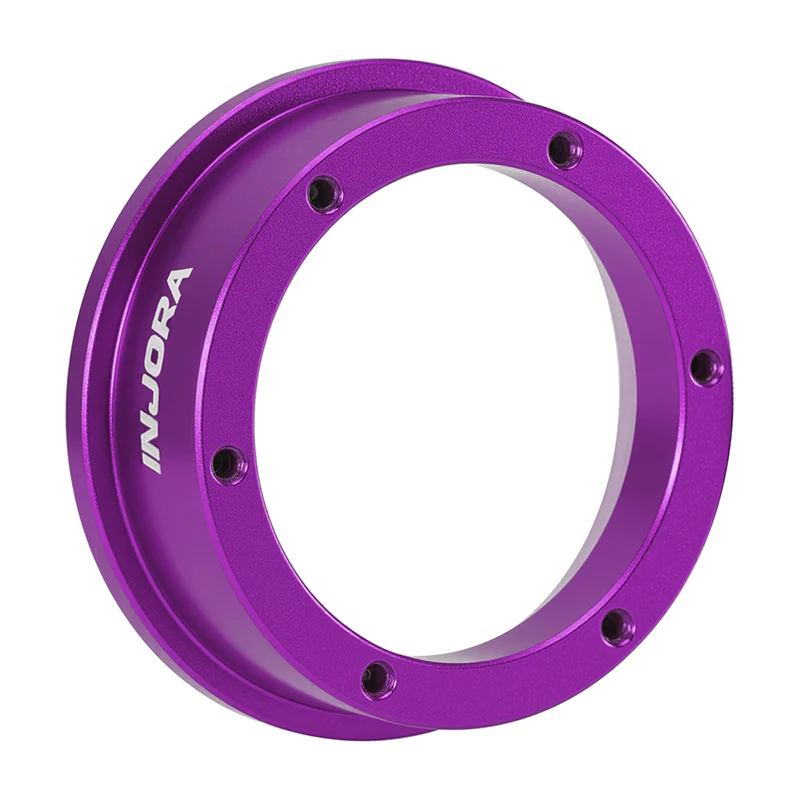 INJORA 4pcs Aluminum Wheel Barrels for 1.3" ModuWheel - Image 9