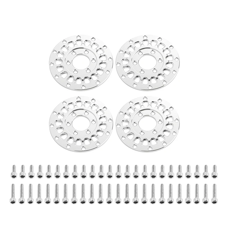 INJORA 4pcs Aluminum Wheel Faces for 1.0" ModuWheel - Image 13
