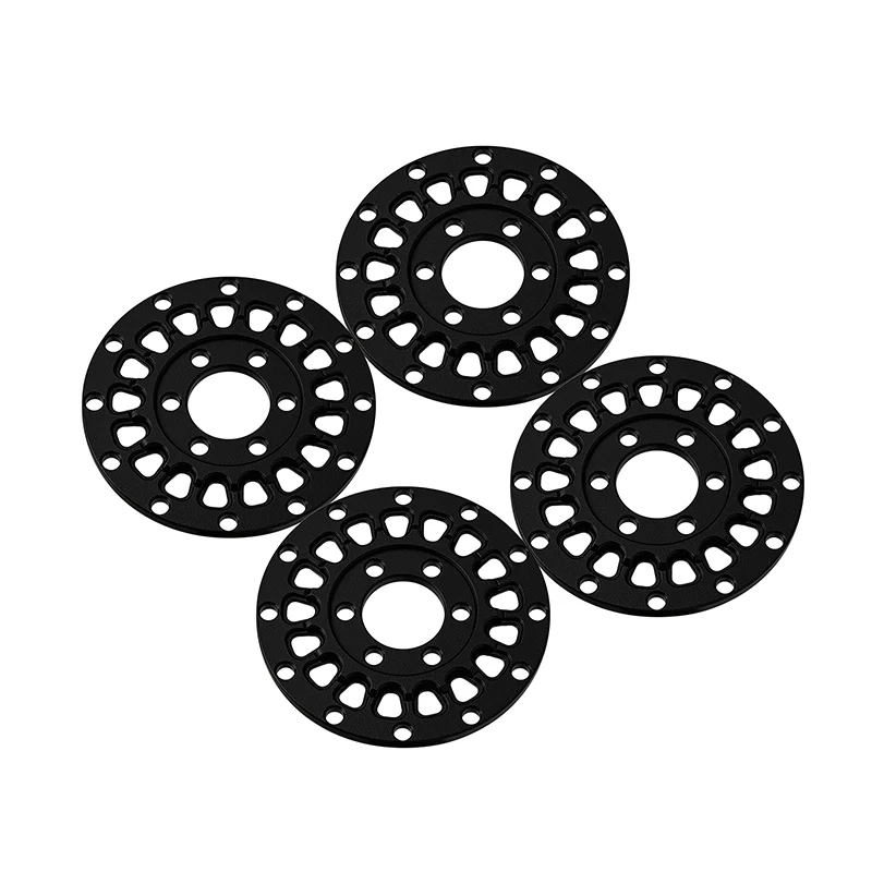 INJORA 4pcs Aluminum Wheel Faces for 1.0" ModuWheel - Image 7