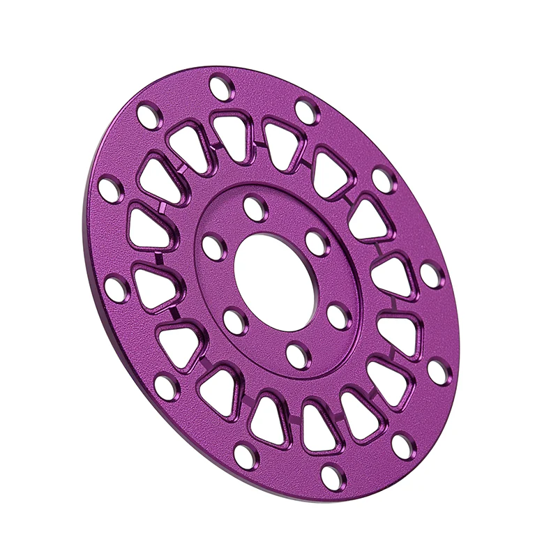 INJORA 4pcs Aluminum Wheel Faces for 1.3" ModuWheel - Image 4