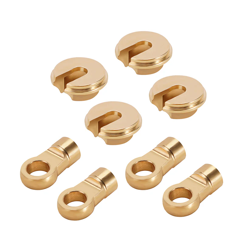 INJORA 4PCS Lower Spring Retainer Shock Rod Ends for INJORA TRX4M Shocks (4M-65) - Image 3