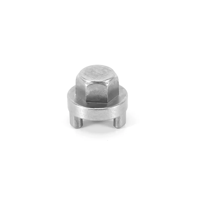 INJORA Stainless Steel Wheel Nuts 6/7/8.5mm for 1/18 TRX4M (M2.5) - Image 3
