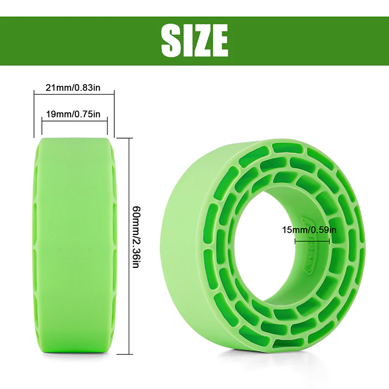 INJORA Silicone Rubber Inserts for 1.3" 68-72mm Tires (1370) - Image 11