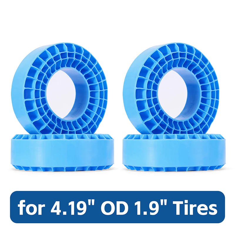 [US Warehouse] INJORA 4pcs Silicone Rubber Inserts for 108-110mm (4.35" OD) 1.9" Tires (1907) - Image 7