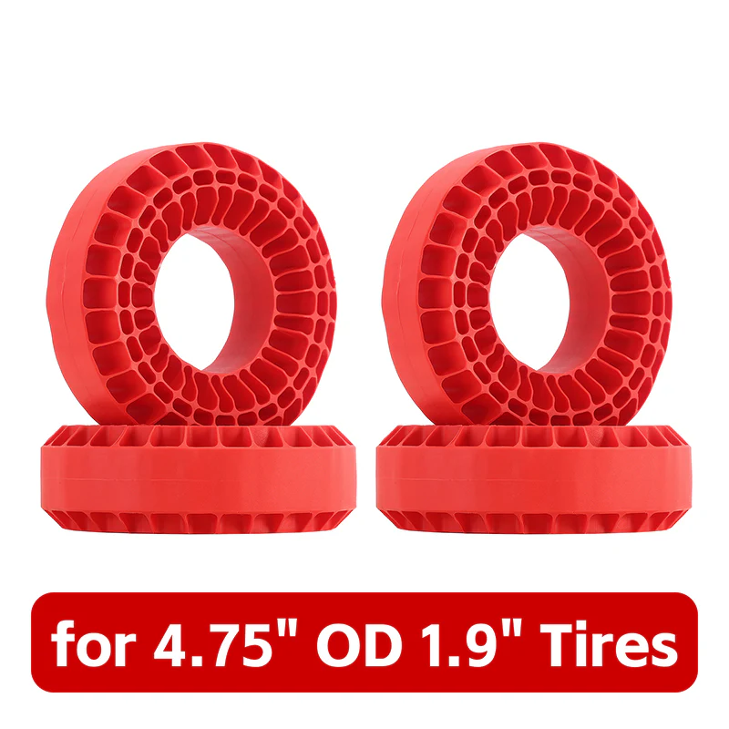 [US Warehouse] INJORA 4pcs Silicone Rubber Inserts for 118-122mm(4.75" OD) 1.9" Tires (1906) - Image 16