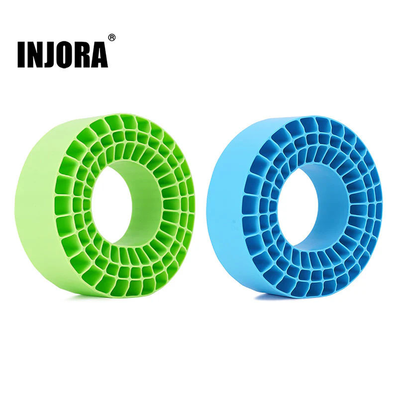 INJORA Silicone Rubber Inserts for 2.2" (132-134mm 5.25" OD) Tires (2202)