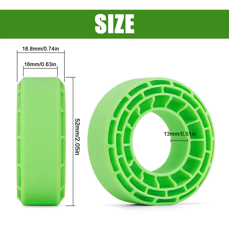 INJORA Silicone Rubber Inserts for 1.0" 56-58mm Tires (1056) - Image 13