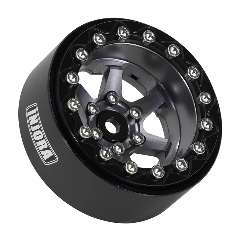 INJORA 1.3" Aluminium -5.25mm Offset Wheels for Micro Crawlers (W1313) - Image 18