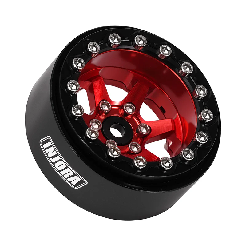INJORA 1.3" Aluminium -5.25mm Offset Wheels for Micro Crawlers (W1313) - Image 27