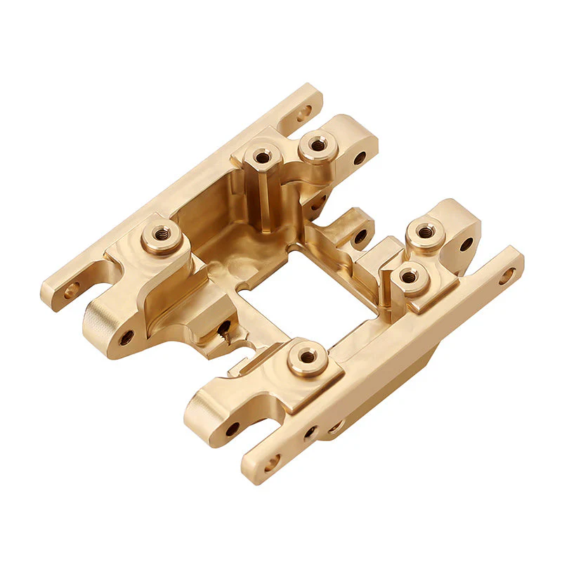 INJORA 53g/pcs Brass Skid Plate Transmission Mount for 1/18 TRX4M (4M-67) - Image 11