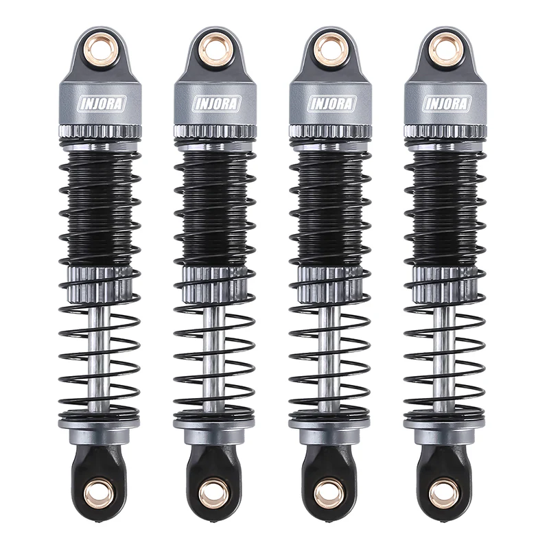INJORA 53mm Aluminum Threaded Oil Shocks for 1/18 TRX4M (4M-24) - Image 14