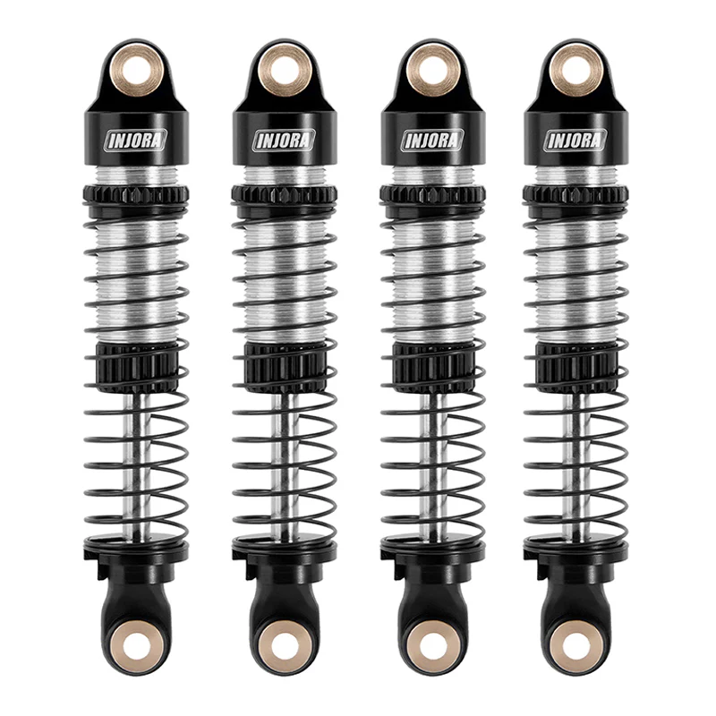 [Germany Clearance Deal] INJORA 53mm Aluminum Threaded Oil Shocks for 1/18 TRX4M (4M-24) - Image 2