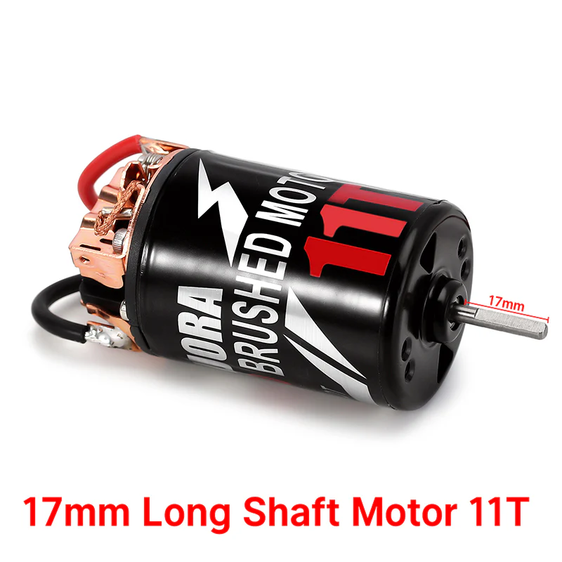 [Clearance Sale] INJORA 550 3-SLOT Waterproof Brushed Motor 11T 16T 23T 28T 37T for 1/10 RC Crawlers (INM09) - Image 11