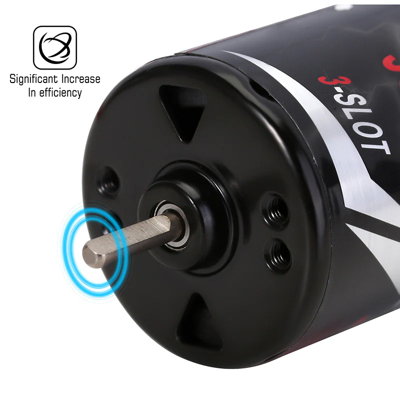[Clearance Sale] INJORA 550 3-SLOT Waterproof Brushed Motor 11T 16T 23T 28T 37T for 1/10 RC Crawlers (INM09) - Image 4