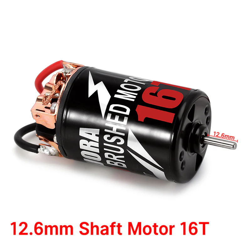 [Clearance Sale] INJORA 550 3-SLOT Waterproof Brushed Motor 11T 16T 23T 28T 37T for 1/10 RC Crawlers (INM09) - Image 7