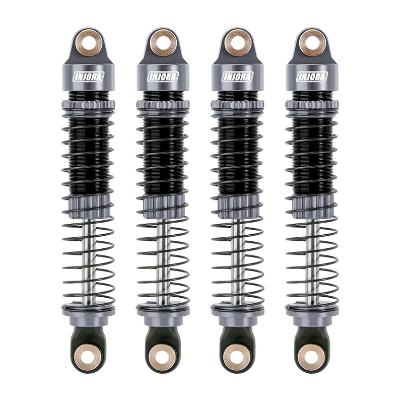 INJORA 59mm Long Threaded Oil Shocks for 1/18 Redcat Ascent-18 HPI Venture18 - Image 6