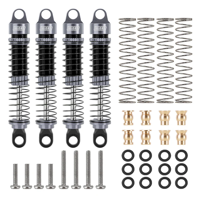 [US Warehouse] INJORA 59mm Long Threaded Oil Shocks for 1/18 TRX4M (4M-42) - Image 14