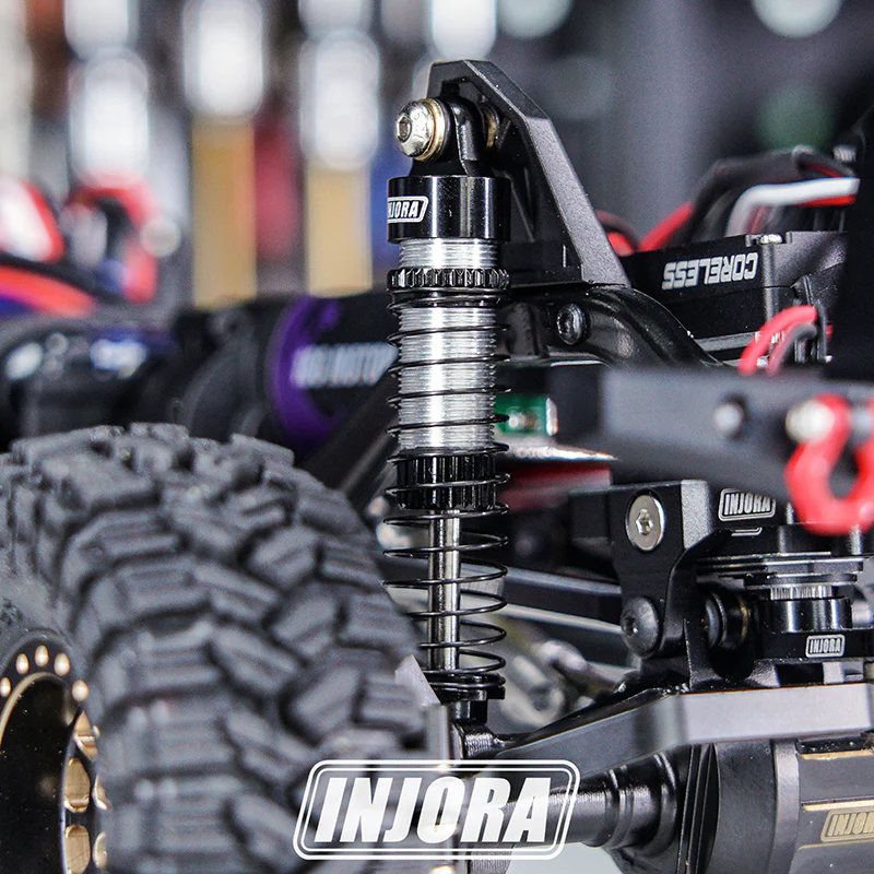 [US Warehouse] INJORA 59mm Long Threaded Oil Shocks for 1/18 TRX4M (4M-42) - Image 7