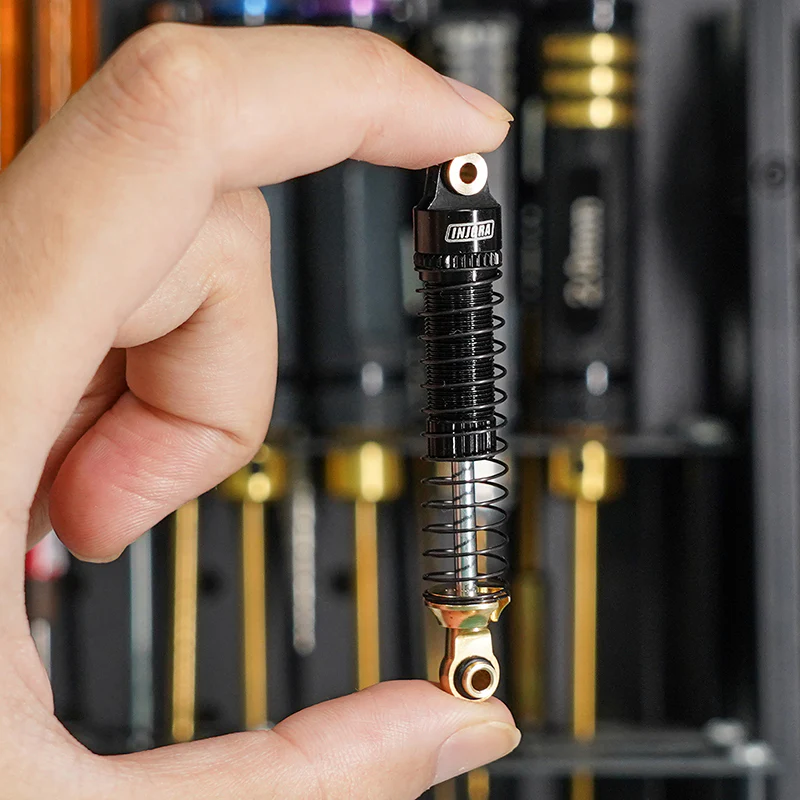 INJORA 59mm Long Threaded Oil Shocks with Brass End for 1/18 TRX4M Upgrade - Image 7