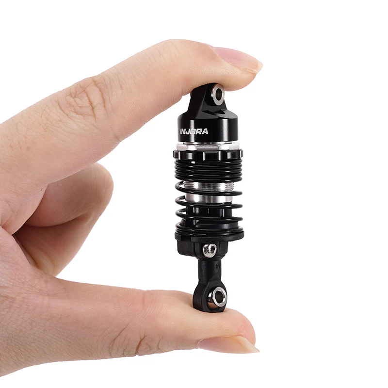 INJORA 64mm Oil Shocks with Progressive Rate Springs for Mini Slash 4X4 - Image 8