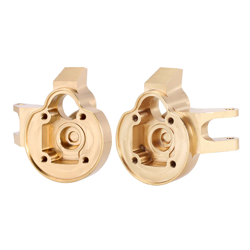 INJORA 66g/set Brass Portal Cover Steering Knuckle Set for 1/18 UTB18 Capra (UTB18-02) - Image 6