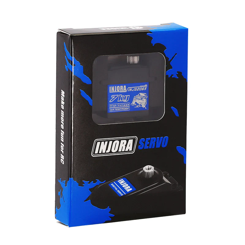[US Warehouse] INJORA 7KG High Voltage Waterproof 2065 Digital Servo with Mount for 1/18 TRX4M - Image 6