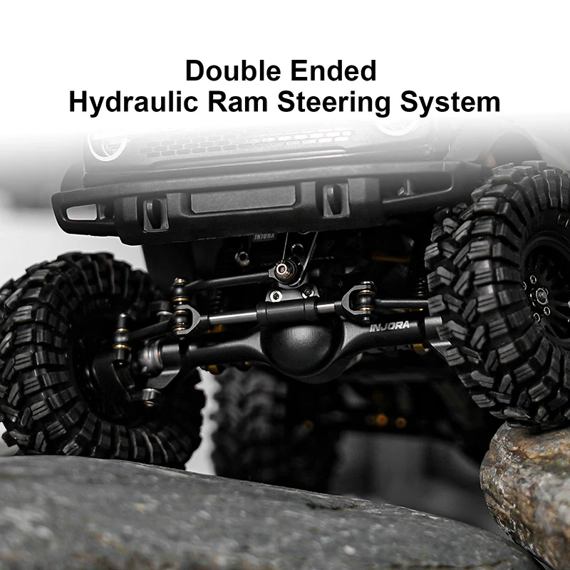 INJORA +7mm Planet Axles with Double Joint Shafts for 1/18 TRX4M - Image 4
